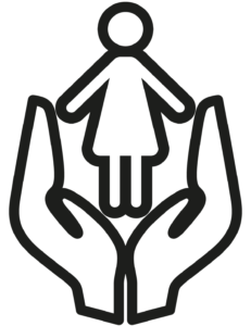 Infographic icon child protection