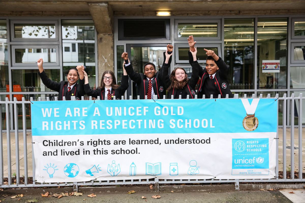 Phoenix School awarded Silver Rights Aware Award from UNICEF UK - Cygnet